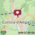 Mapa Esclusivo soggiorno a Cortina d'Ampezzo