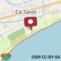 Map Estivo Premium Deluxe mobile homes on Camping Ca Savio