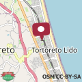Mapa Euforia Apartment Tortoreto Lido