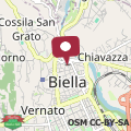 Mapa Ever Green, centro storico di Biella