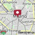 Mappa Excellent Apartment in the center of Milan