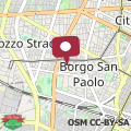 Map Fabulous and Confort Apartment Isonzo - BORGO SAN PAOLO - PARCO RUFFINI