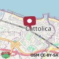 Map Family Apartment Cattolica 2 min dal mare - Il Lupo Affitta