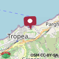 Map Fata Morgana Tropea Apartment