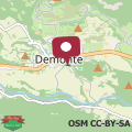 Map Fauniera Cottage in Valle Stura di Demonte - Cuneo-