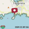 Mappa Favignana - Casetta Favonia fronte mare