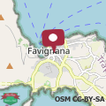 Map Favignana Villa Cocciu D 'amuri