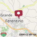 Mappa Ferentino B&B