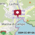 Mapa Ferienhaus für 4 Personen ca 100 qm in Marina di Campo, Toskana Elba