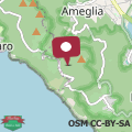 Map Ferienhaus Ciliegi in Ameglia