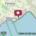 Mappa Ferienhaus Villeta Mare in Punta Milocca