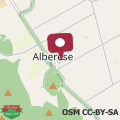 Map Ferienwohnung Alborense in Alberese