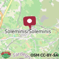 Mapa Wohnung in Soleminis mit Grill