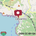 Mapa Ferienwohnung für 5 Personen ca 100 qm in Levanto, Italienische Riviera Italienische Westküste