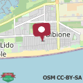 Mapa Ferienwohnung für 5 Personen ca 42 qm in Bibione, Adriaküste Italien Bibione und Umgebung - b63063