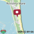 Mappa Ferienwohnung für 6 Personen ca 50 qm in Rosolina Mare, Adriaküste Italien Venedig und Umgebung