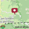 Map Wohnung in den Dolomiten mit traumhafter Aussicht