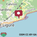 Mappa Ferienwohnung in Finale Ligure mit Terrasse, Grill und gemeinsamem Pool