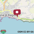 Mappa Ferienwohnung in Marina Di Ragusa mit Garten und Terrasse