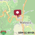 Map Ferienzimmer (Stanza) in Fondo Trentino