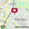 Mappa Ferrara a 5 min dalla Stazione Apartment x5