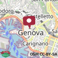 Map Fieno - Genoa Historic Center and Aquarium