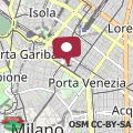 Mapa Fifty Eight Suite Milan Vittorio Veneto