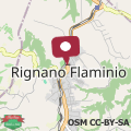 Karte Flaminia guesthouse