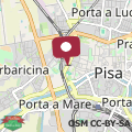 Map Flat in the heart of Pisa