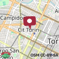 Map Flat Liberty Turin center Porta Susa, reserved parking