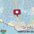 Mapa Grado Floating Resort