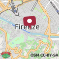 Map Florentine rooftop apartment - FlorenceHospitality