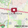 Map Fonte Laurentina Apartments