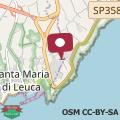 Mappa Foresta Forte Leuca