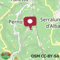 Mappa Castello di Perno Foresteria, Winery & Rooms