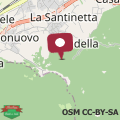 Mapa Foresteria Lombarda San Rocco