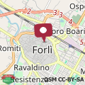 Mappa Forlì City Residence