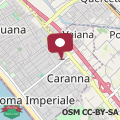 Map Forte dei Marmi Villa with large private garden, near the beach