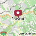 Mapa Frascati antica