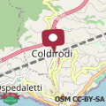 Map Free Parking Sanremo - Panoramic Terrace with Sea View