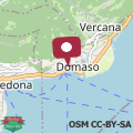 Karte FRONTE LAGO - Domaso