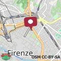 Map Gabrielle comfortable apartment in the center of Florence