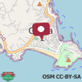 Map Gaeta serapo mare