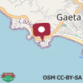 Mapa GAETA - Villa Fontania