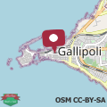 Map Gallipoli Al Corso