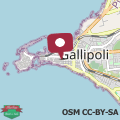 Map Gallipoli corso Roma via calo n5