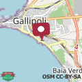 Map Gallipoli Lido fronte mare