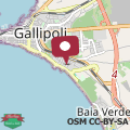 Mapa Gallipoli, lido san Giovanni, 5 posti letto