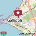 Map Gallipoli Lido Villetta vicino spiaggia