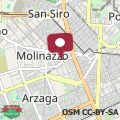 Map Gambara Metro Apartment Milano